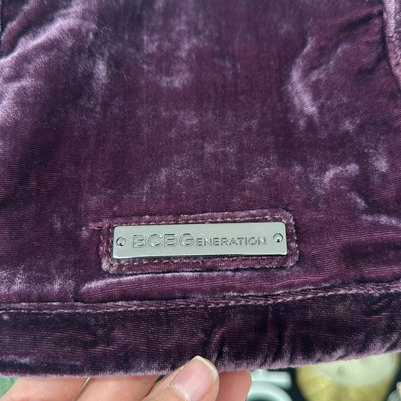 BCBGeneration purple shoulder bag